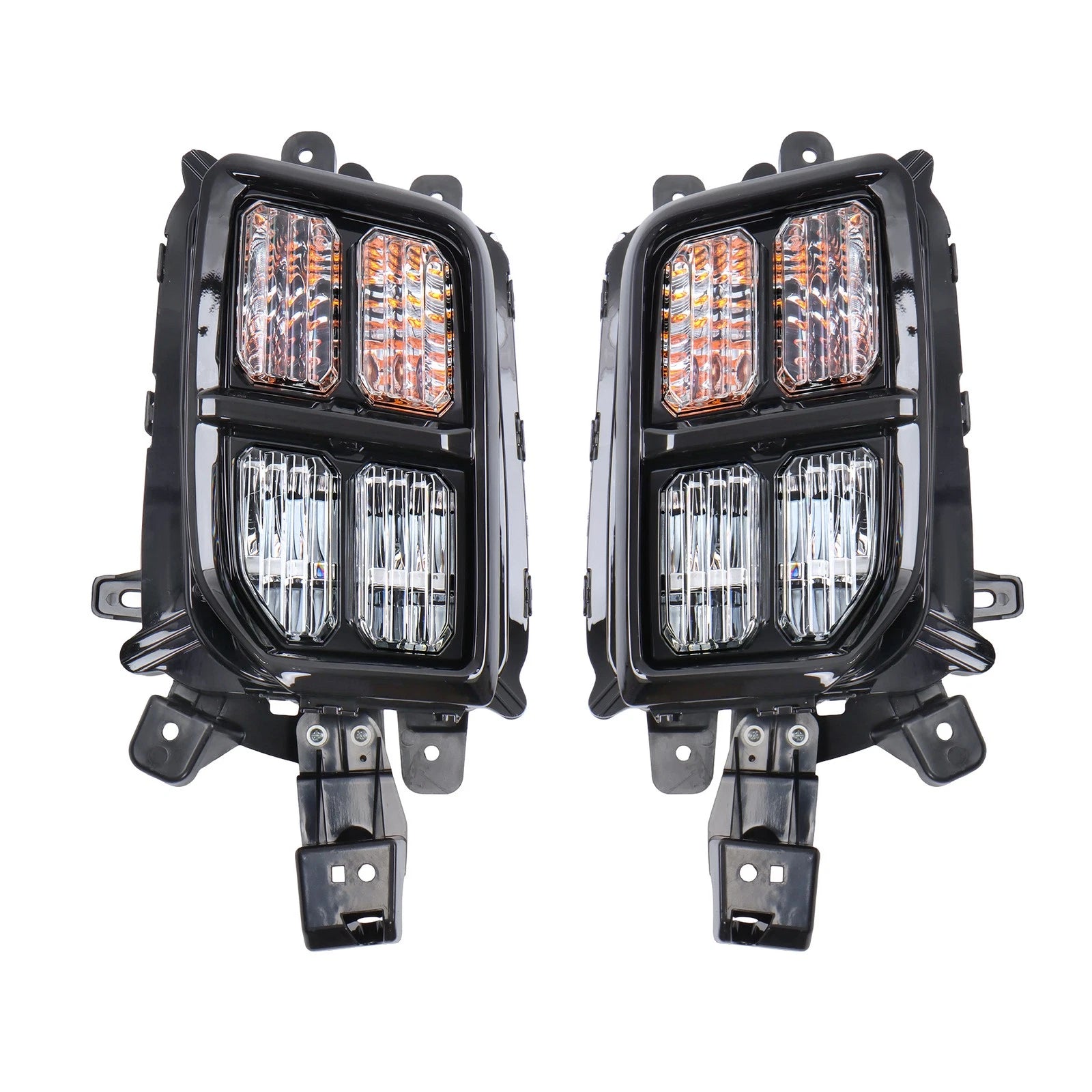 LED Fog Lights with Bezel for Mitsubishi Outlander Sport (2020–2024) LH+RH