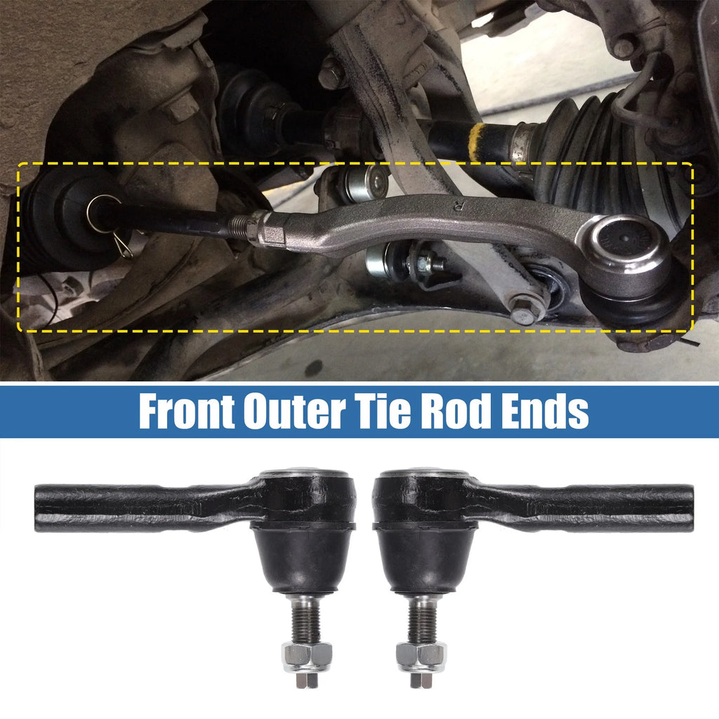 2X Front Outer Tie Rod End Links for Ford Explorer, Mercury Mountaineer (1991–2001)