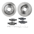 Brake Disc Rotors and Pads Kit for Jaguar Vanden Plas XJR XJ6 XJS XJ12