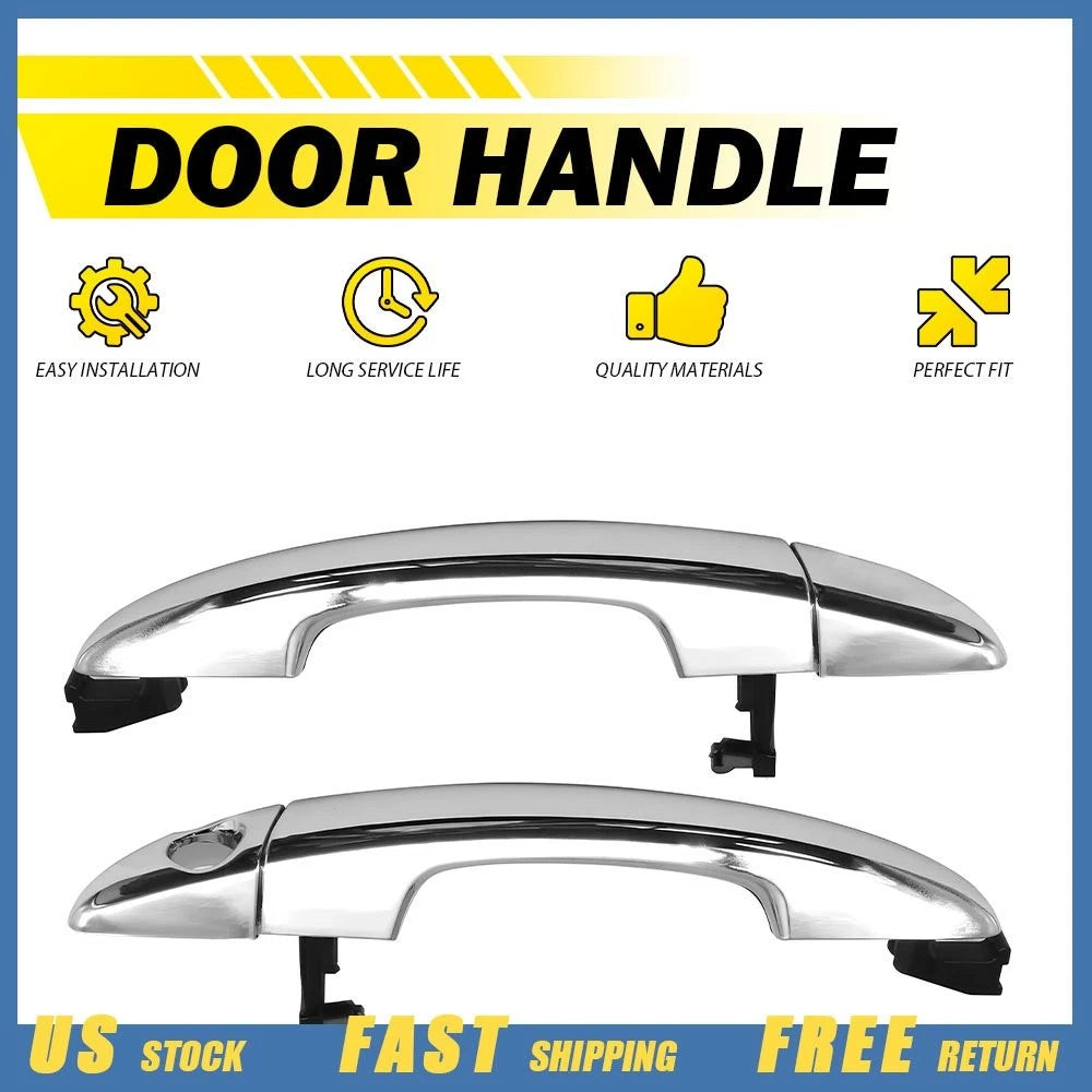 Exterior Door Handles Set of 2 for Hyundai Sonata (2015–2019)