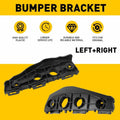 Set of 2 Front Bumper Brackets for Toyota Corolla (2011–2013)