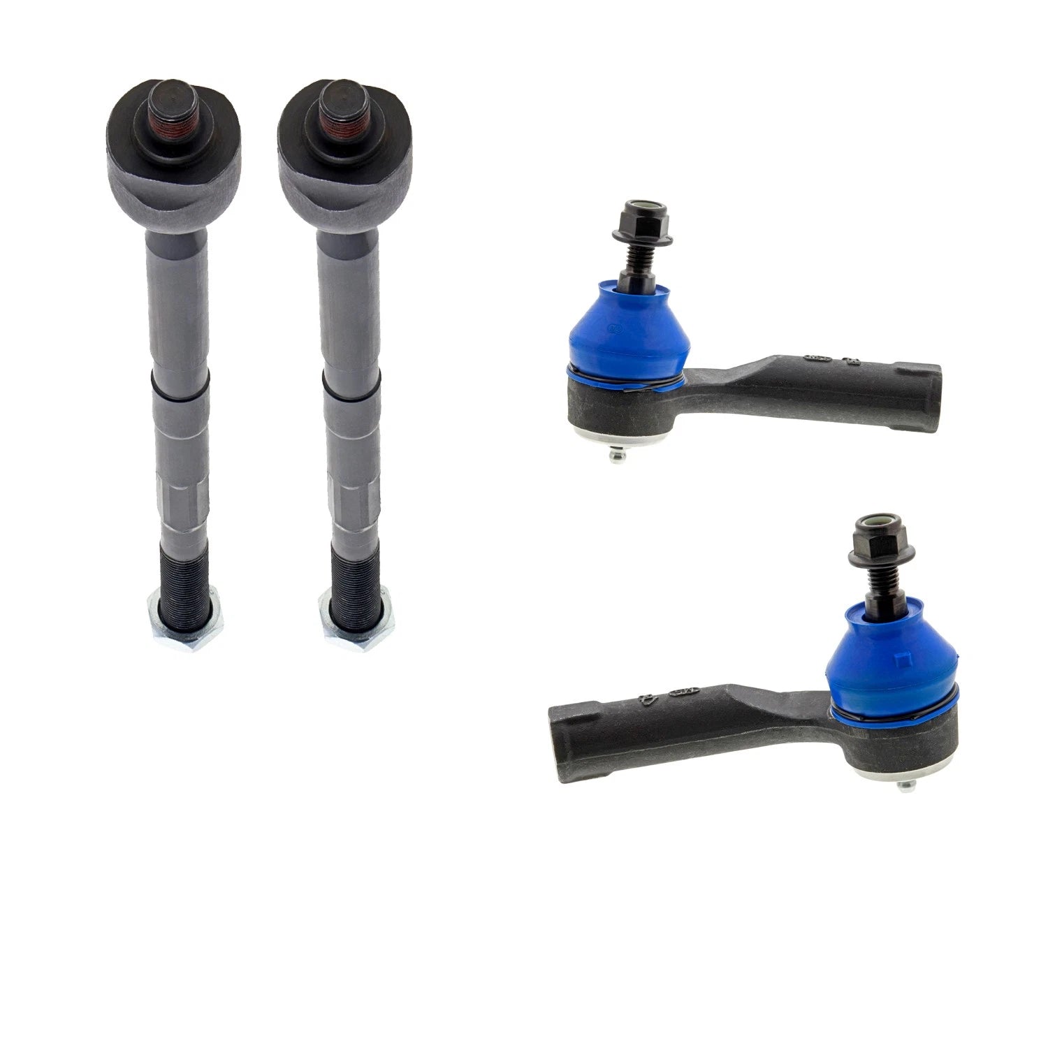 Set of 2 Mevotech Supreme Inner Outer Steering Tie Rod Ends for Transit Connect (2020–2023)