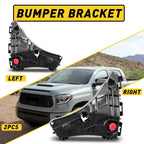2X Front Bumper Bracket Retainer for Toyota Tundra (2014–2021)