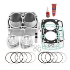 Top End Kit with Cylinder Pistons & Gasket for Polaris Ranger 700 4x4 (2007–2009)