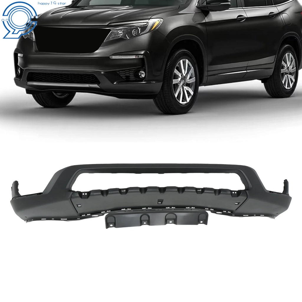 Front Lower Bumper Cover for Honda Pilot (2019–2022) Textured Black