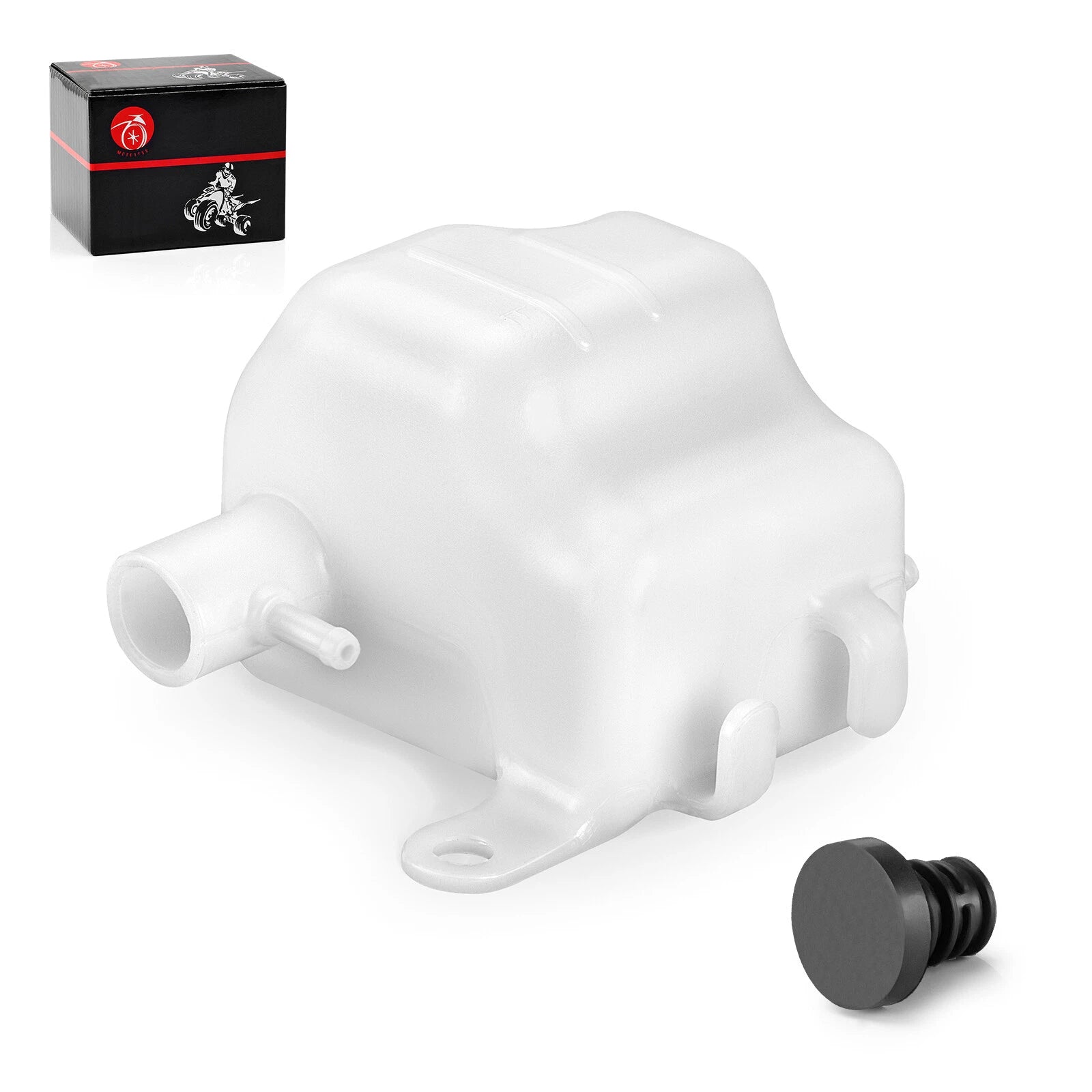 Coolant Reservoir Tank w/ Cap for Suzuki QuadRacer 450 LT-R450 (2006–2009)