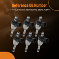 6X Fuel Injector for Kia Sorento 3.3L V6 (2014–2016) 35310-3C560 84512117