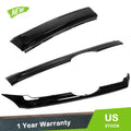 Front Upper Grille Replacement for Ford Edge (2011–2014) Black Plastic
