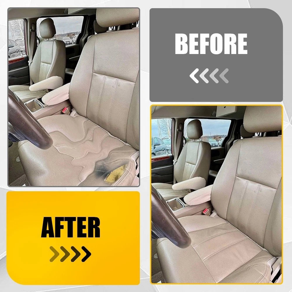 Driver Bottom Leather Seat Cover for Chrysler Town & Country (2011–2016) Tan