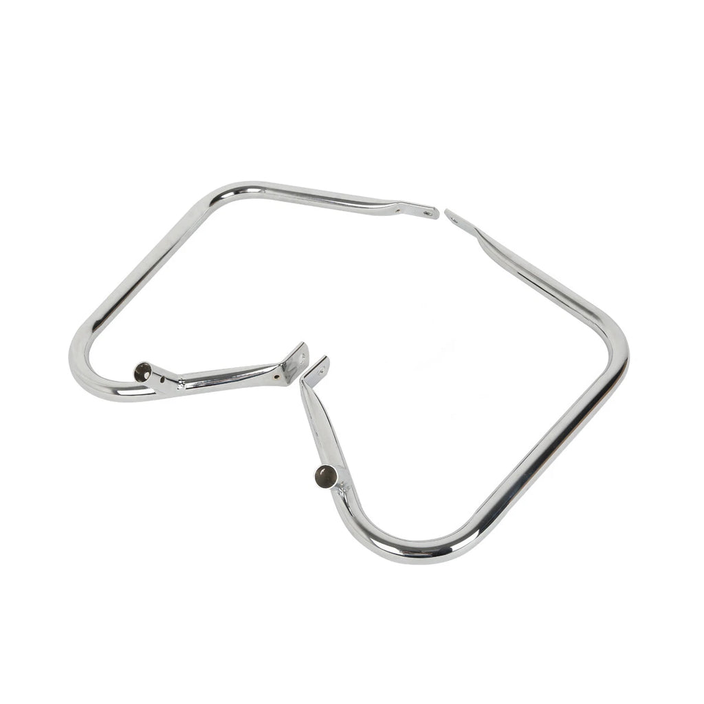 Chrome Saddlebag Guard Bracket for Harley Touring Electra Glide (1997–2013)
