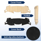 Dash Cover for Nissan Qashqai J11 (2014–2020) Without HUD Flannel Beige