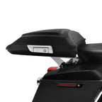 Matte Black Razor Trunk Luggage for Harley Electra Glide (2014–2023)