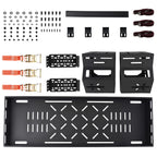 Heavy Duty Spare Tire Cargo Rack 80lb 27"-32" for Jeep Wrangler Ford Bronco