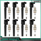 Ignition Coils & Spark Plugs for Ford Thunderbird Lincoln LS 3.9L (2002–2005)