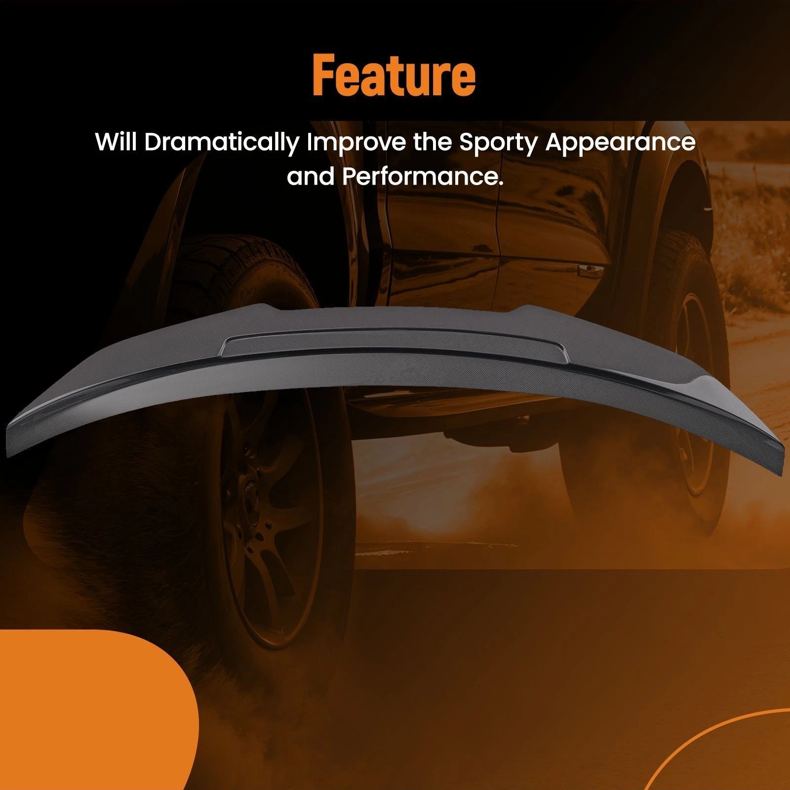 Racing Carbon Performance Wing for BMW M4 Coupe (2015-2020)