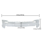 Chrome Steel Front Lower Bumper for Chevrolet Silverado 1500 (2019–2022)