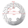 Rear Brake Rotor Disc for Suzuki AN650 Burgman 650 Skywave 650 (2004–2012)