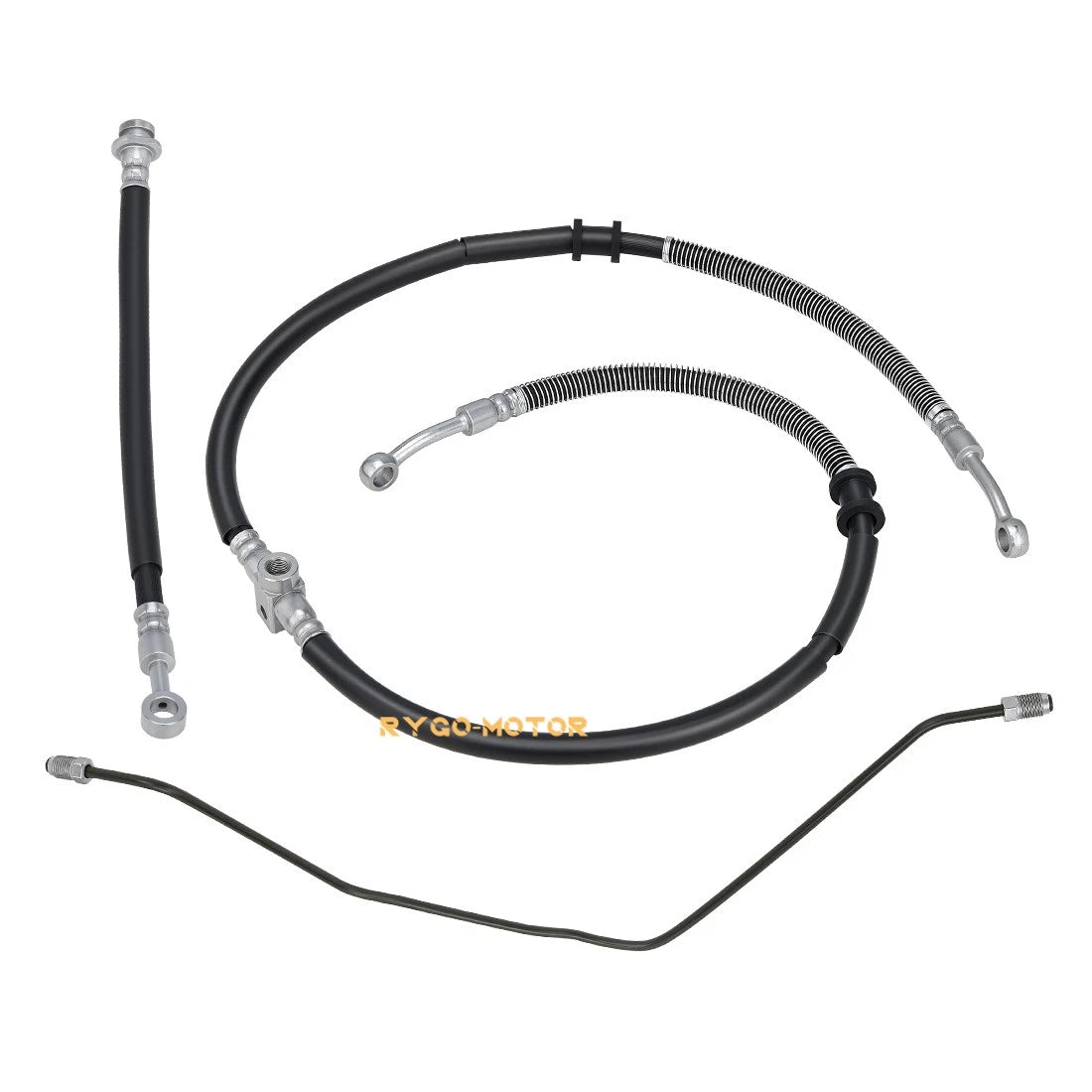 Front Brake Hose Line & Pipe Kit for Yamaha Raptor 660R (2001–2005)