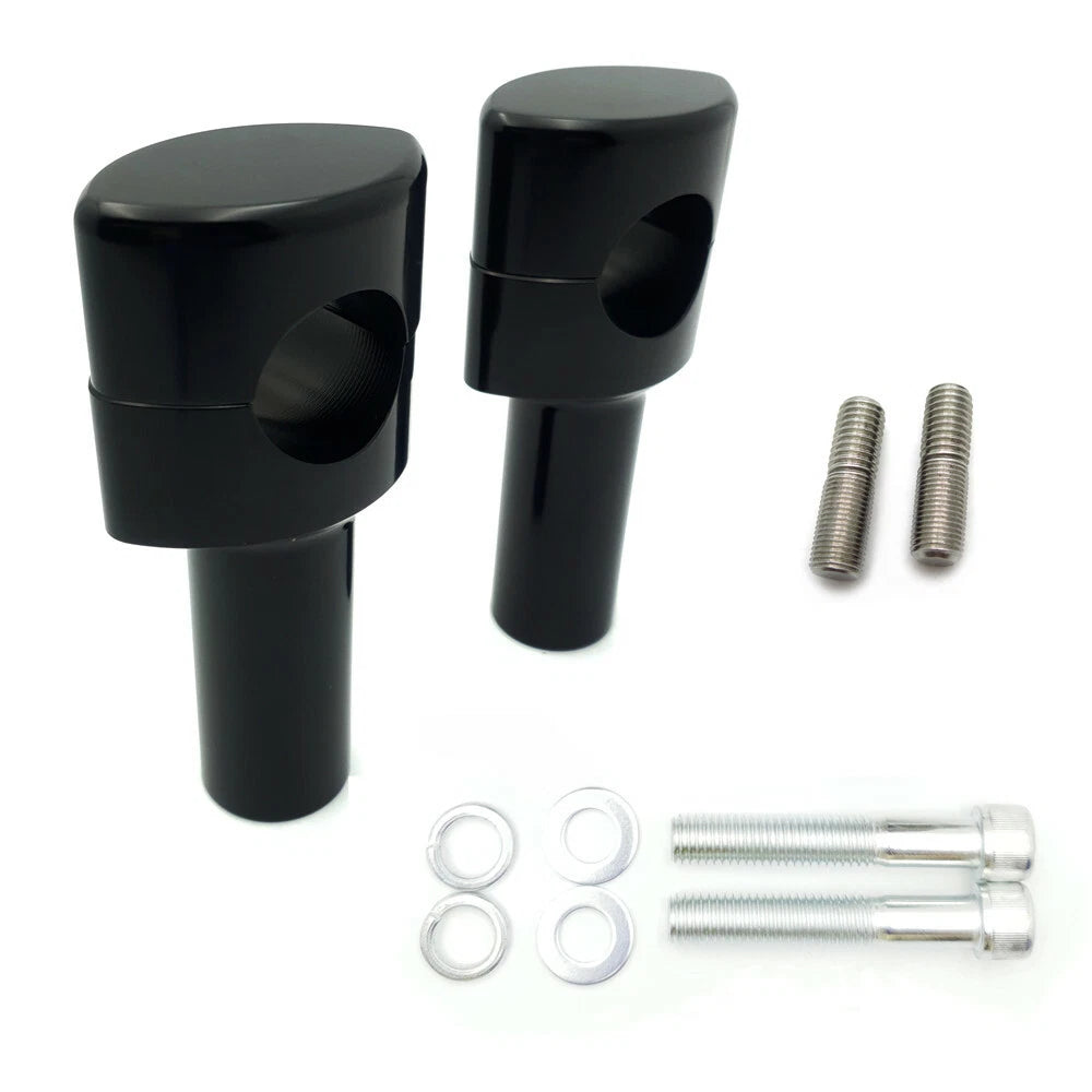 1.25" Mount Handlebar Riser Kit for DNA Paughco Hardbody Springer Chopper (N/A)