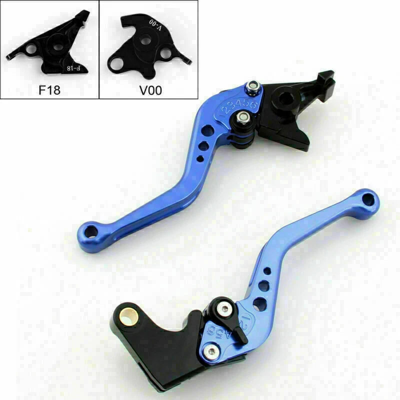 Brake Clutch Levers for Honda VFR 750 800 VTR1000F CBF1000 (1990–2009) Blue T9