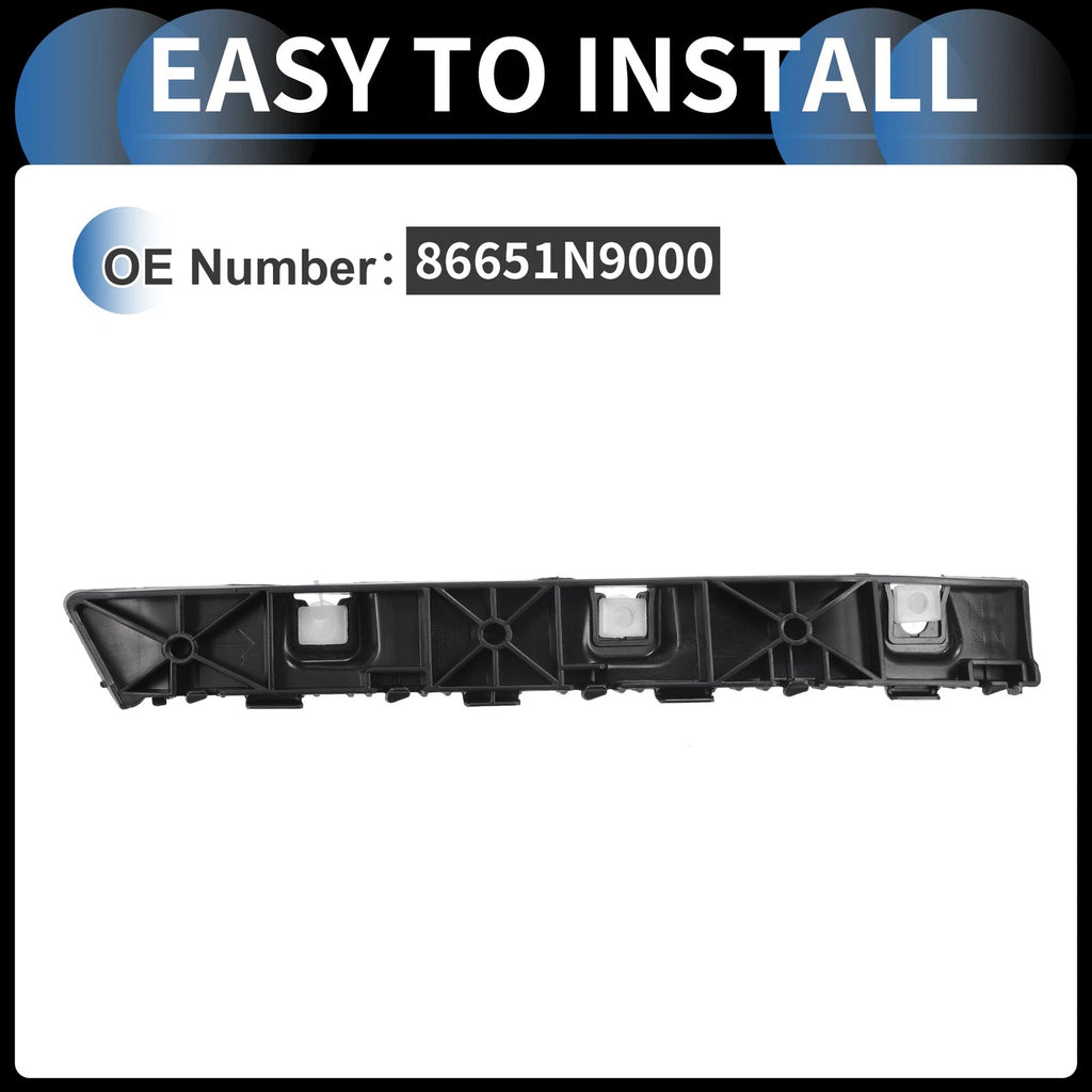 1pc Left Rear Bumper Retainer Bracket No. 86651N9000 for Hyundai Tucson (2022–2023)