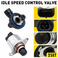 Set of 2 Throttle Position Sensors + Idle Air Valve for Chevy (15023180)