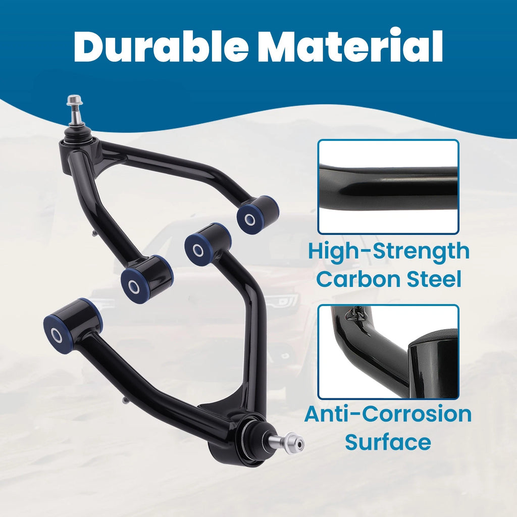 2X Upper Control Arms Suspension Lift Kit for Chevy Silverado (2007–2018)