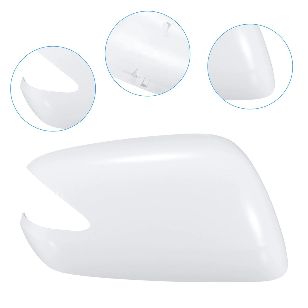 Right Side Mirror Cover for Honda Jazz Mk3 (2008–2015) - White