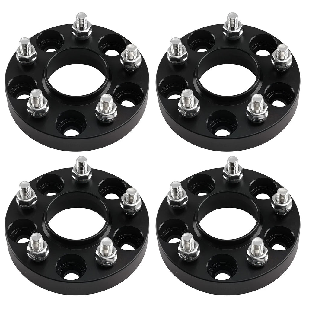 1" Aluminum Wheel Spacers for Mitsubishi 3000GT/Eclipse (1990–1999) 5x114.3mm M12x1.5