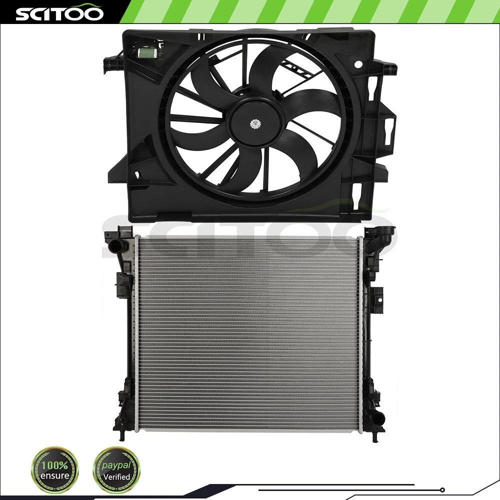 Radiator and Cooling Fan Kit for Dodge Grand Caravan (2008–2019)