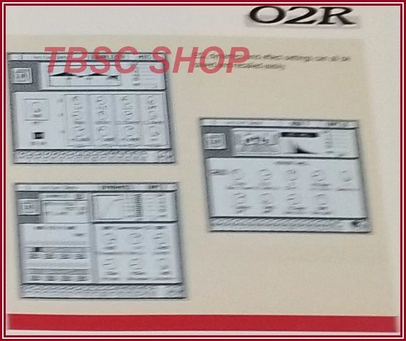 Yamaha 02R Digital Recording Console Sales Brochure