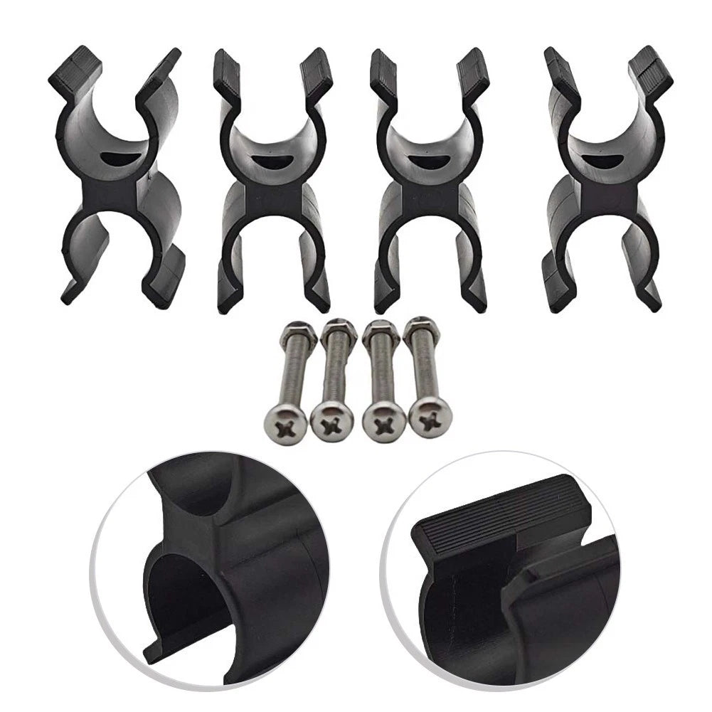 Double Tube Clamp for Tidy Boat Space