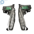 Fog Lamp DRL Light for Toyota Corolla SE XSE (2017–2019) LED Black