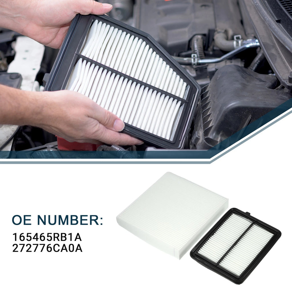 Set of 1 Cabin Air Filter for Nissan Kicks (2018–2023) No. 165465RB1A/272776CA0A