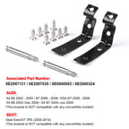 Glove Box Lid Hinge Repair Kit for Audi A4 S4 RS4 B6 B7 (2001–2008)
