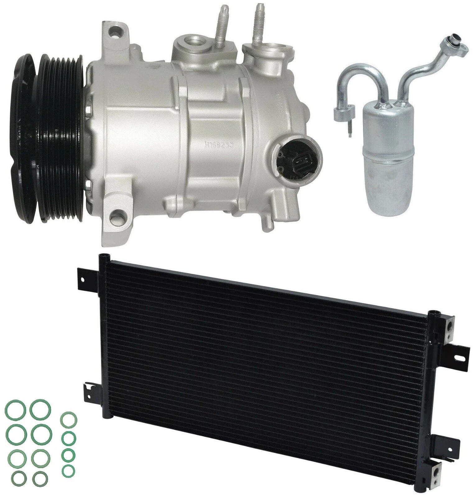AC Compressor Kit With Condenser for Chrysler 200 2.4L (2014–2014)