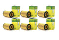 Set of 6 Cartridge Engine Oil Filters for Mercedes W204 R230 (2007–2015)