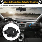 HVAC Heater Blend Door Actuator for Toyota Corolla (No.063800-0560)