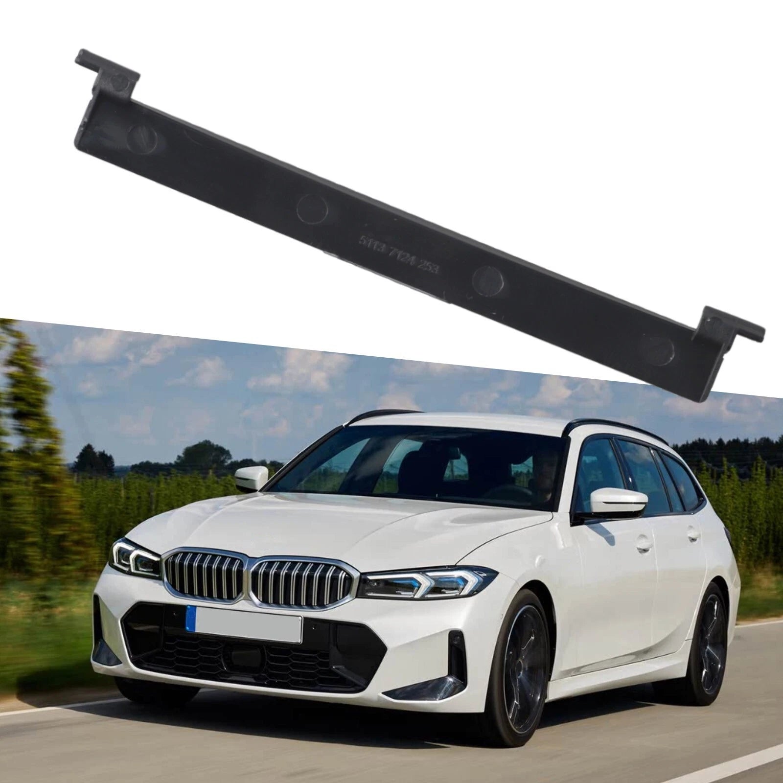 Roof Gutter Trim Cover for BMW 1 Series, 3 Series (E90, E92)