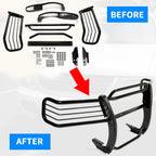 Black Steel Bumper Grille Brush Guard for Ford Explorer (2002–2005)