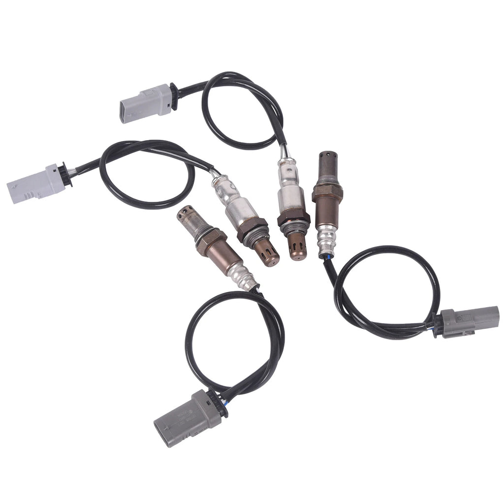 Set of 4 Oxygen O2 Sensors for Chevy Silverado 1500 (2014–2017)