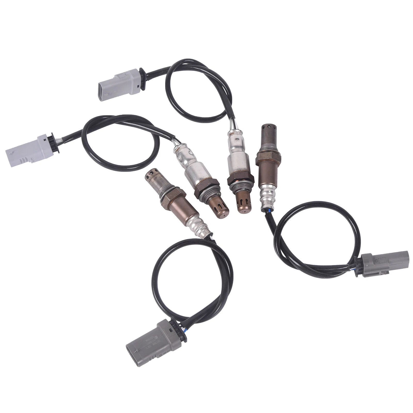Set of 4 Oxygen O2 Sensors for Chevy Silverado 1500 (2014–2017)