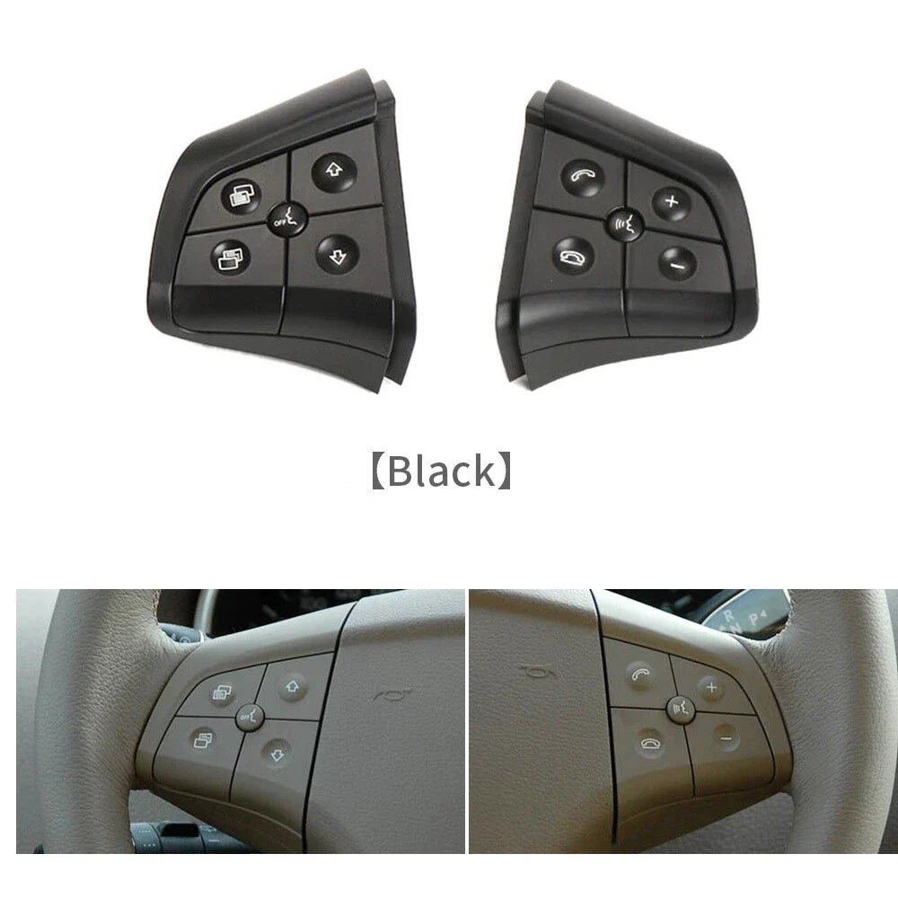 5 x Button Steering Wheel Control Switch for Mercedes W164 ML GL R (2006-2009)