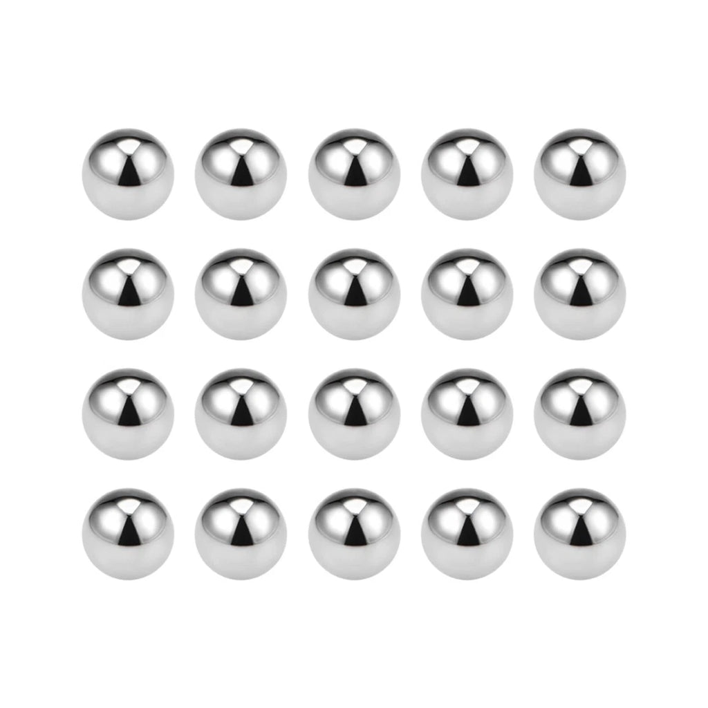 Set of 50 Precision 5mm Chrome Steel Balls for Bearing Keychain