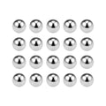 Set of 50 Precision 5mm Chrome Steel Balls for Bearing Keychain