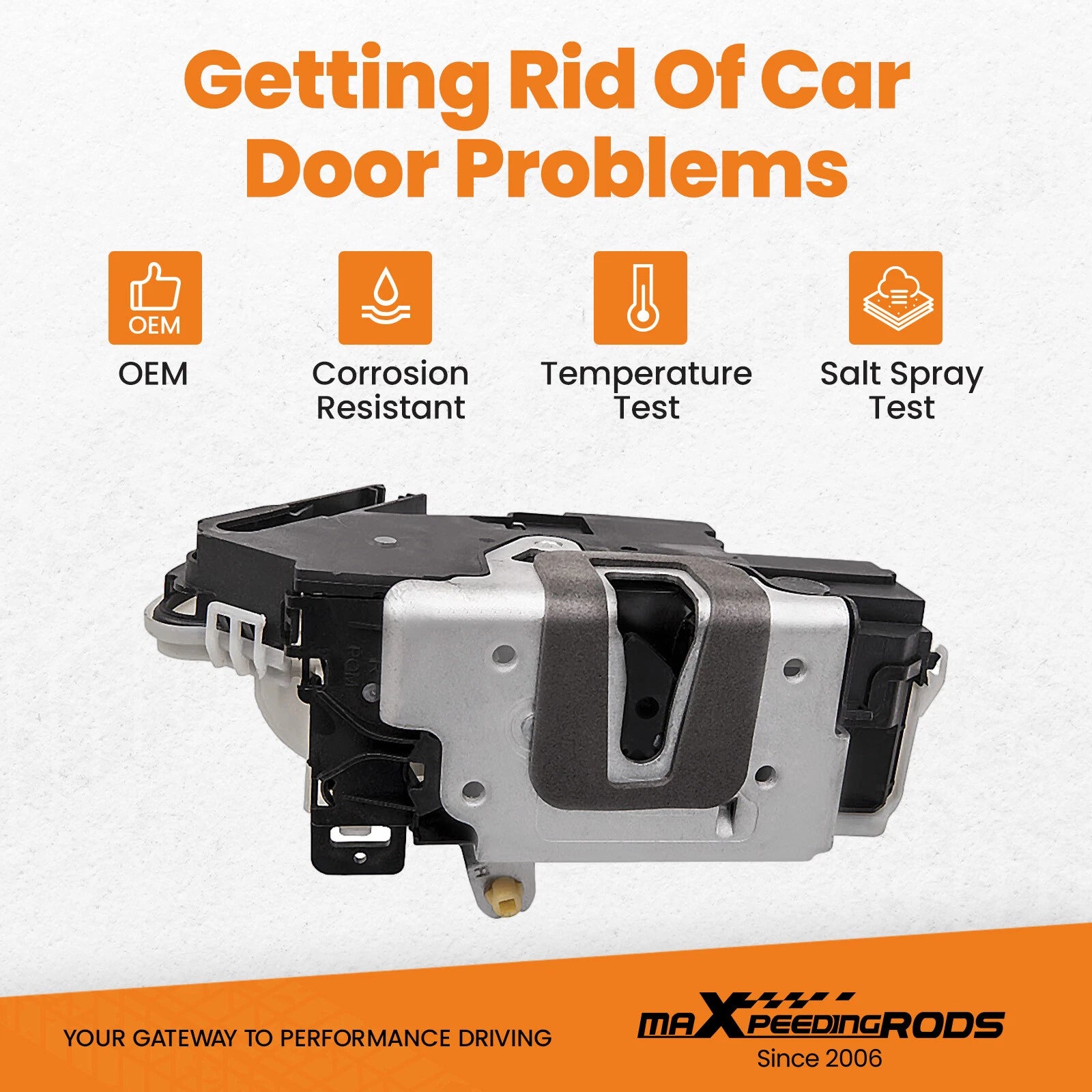 Front Right Door Lock Actuator for Ford F-150 (2009-2014) / Escape Focus (2008-2012)