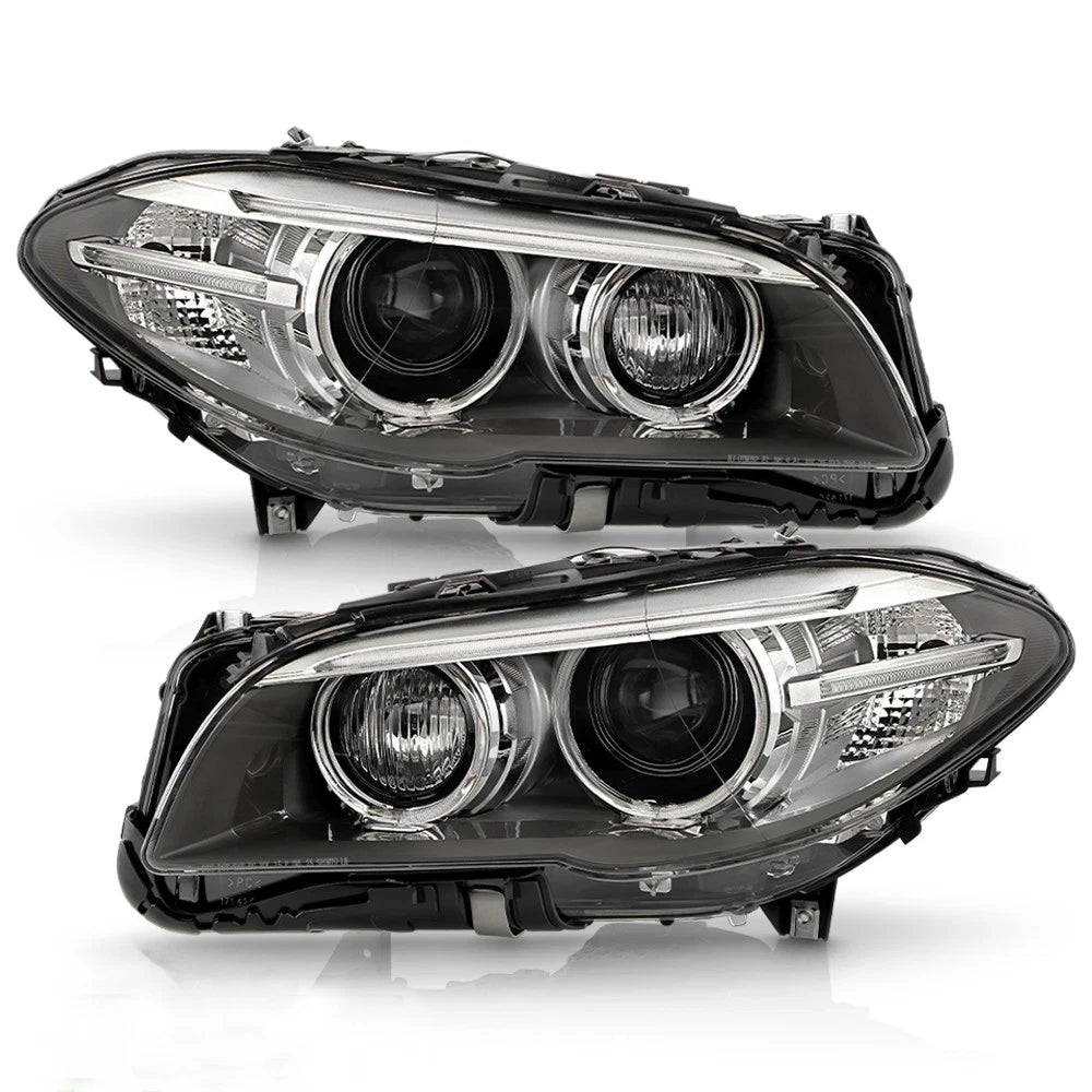 HID Xenon Headlights Pair for BMW F10 528i 535i 550i (2014–2016)