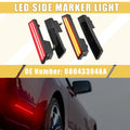 2X Front Rear LED Side Marker Light 68043394AA for Dodge 