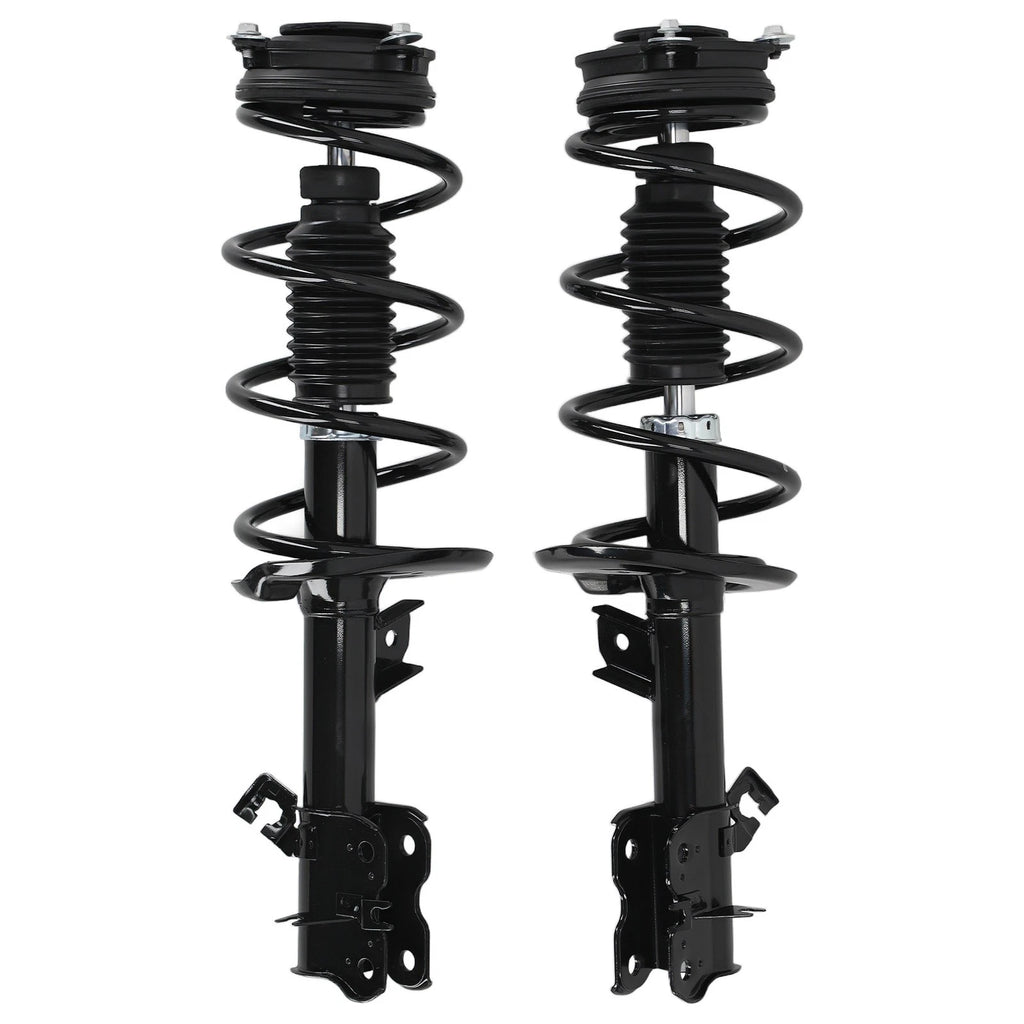 Pair Front Complete Struts w/ Coil Spring for Nissan Rogue (2014–2015) FWD