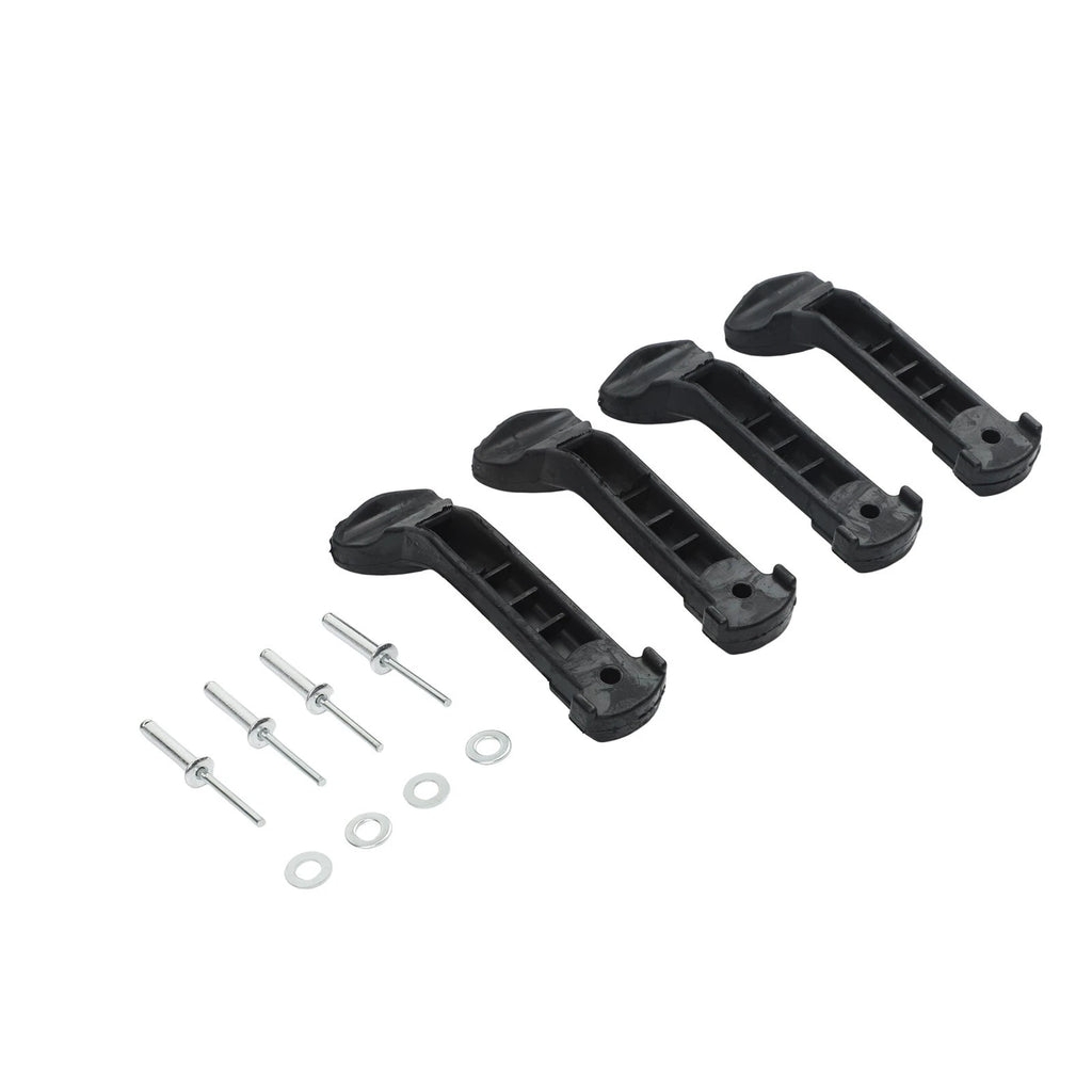 4X Hood Strap Panel Latch Kit with Rivets for Ski-Doo REV MXZ GSX GTX (2003–2023)